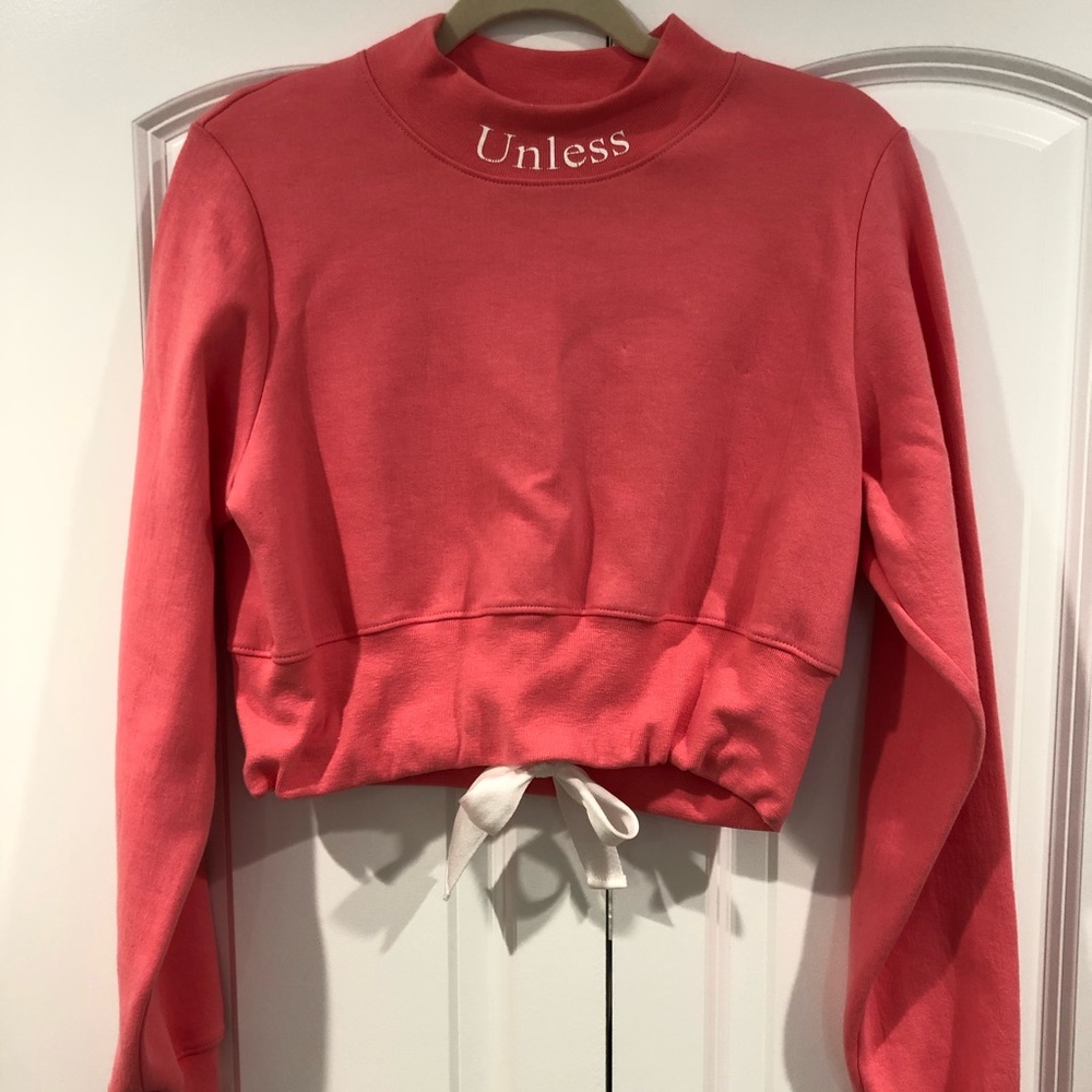 JI OH Unless Crop Sweatshirt
